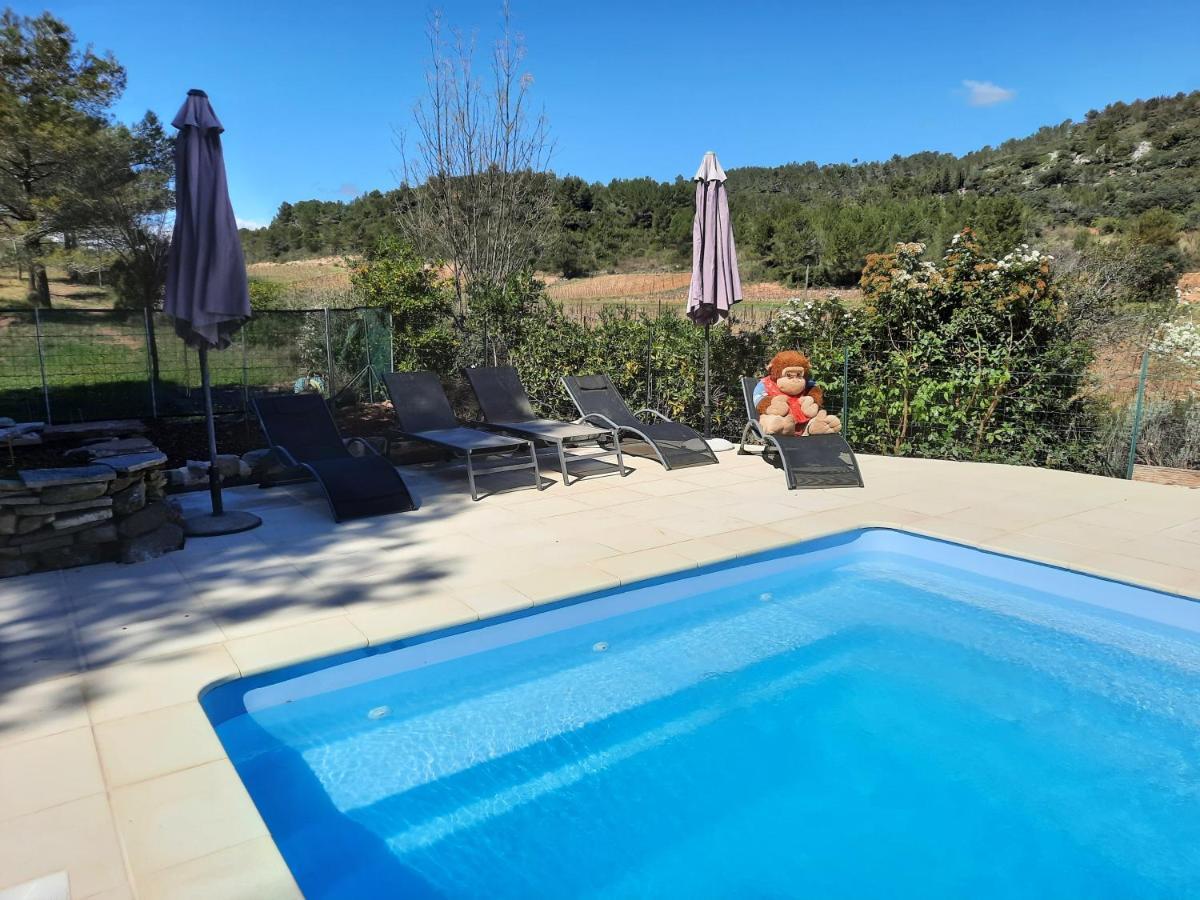 Gite Charlrose At La Platriere Cazedarnes エクステリア 写真